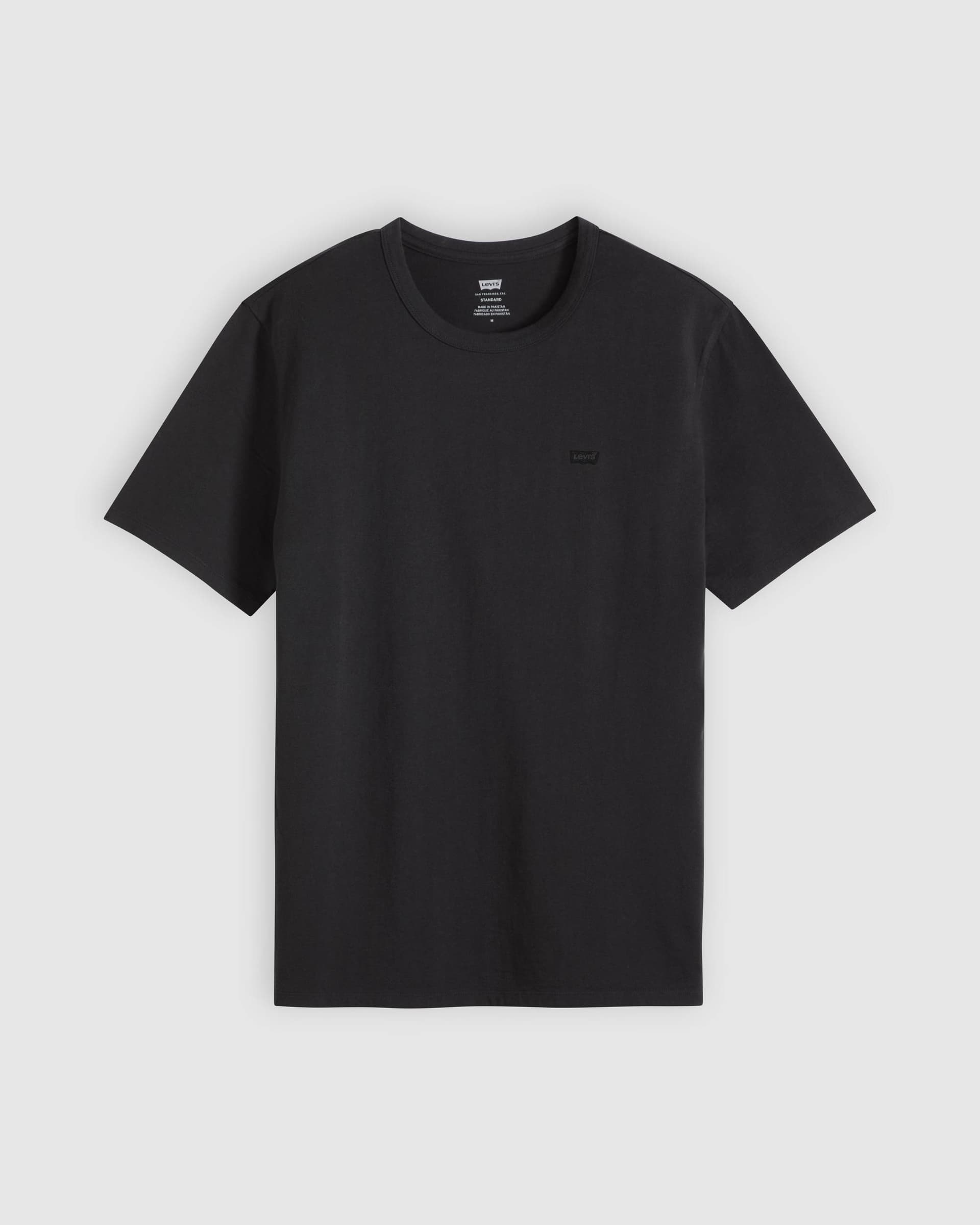 T-shirt uomo Levi's Original girocollo in cotone nero - 5