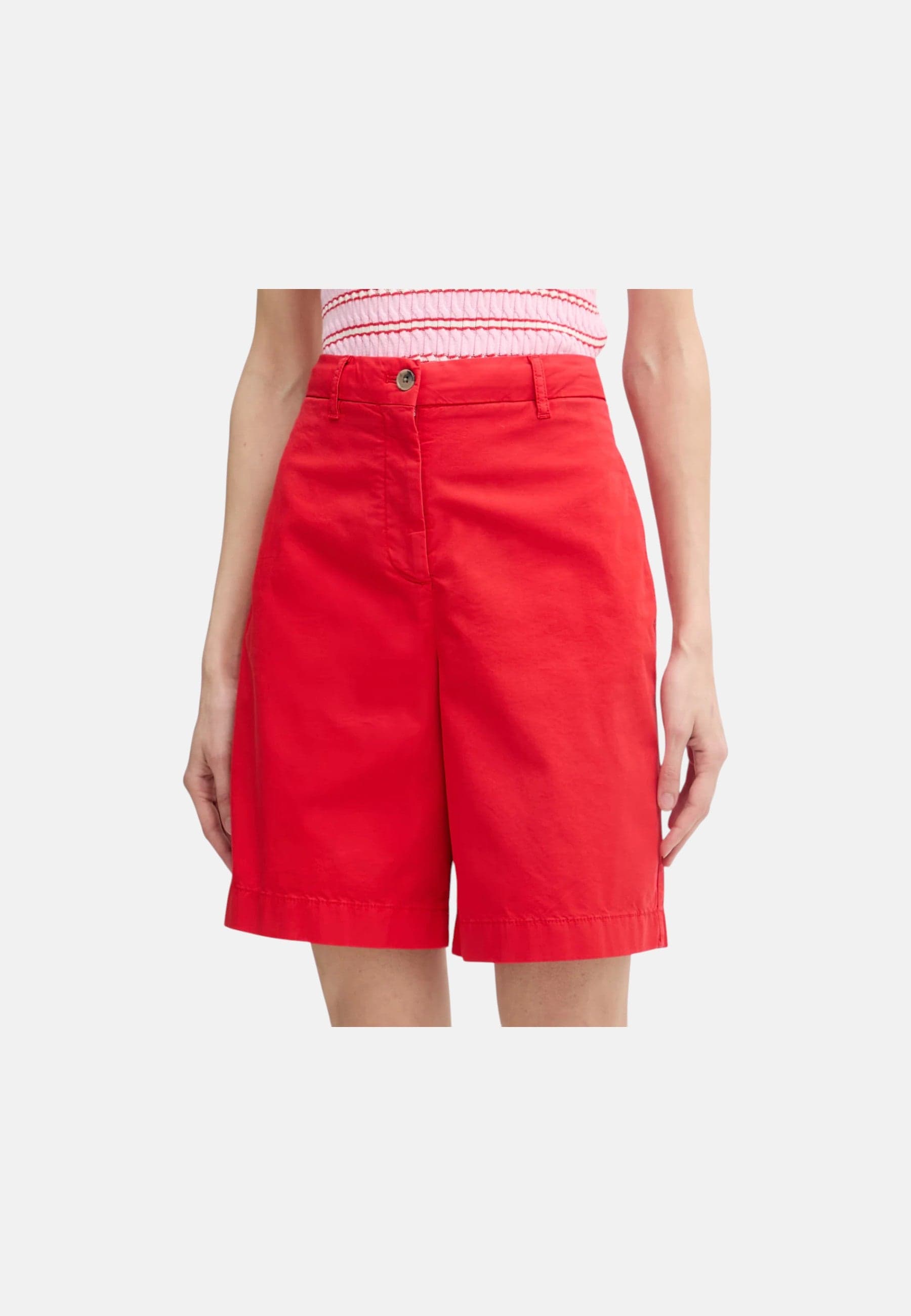 Tommy Hilfiger SHORTS donna chino regular fit washed WW0WW49648SNE - 2