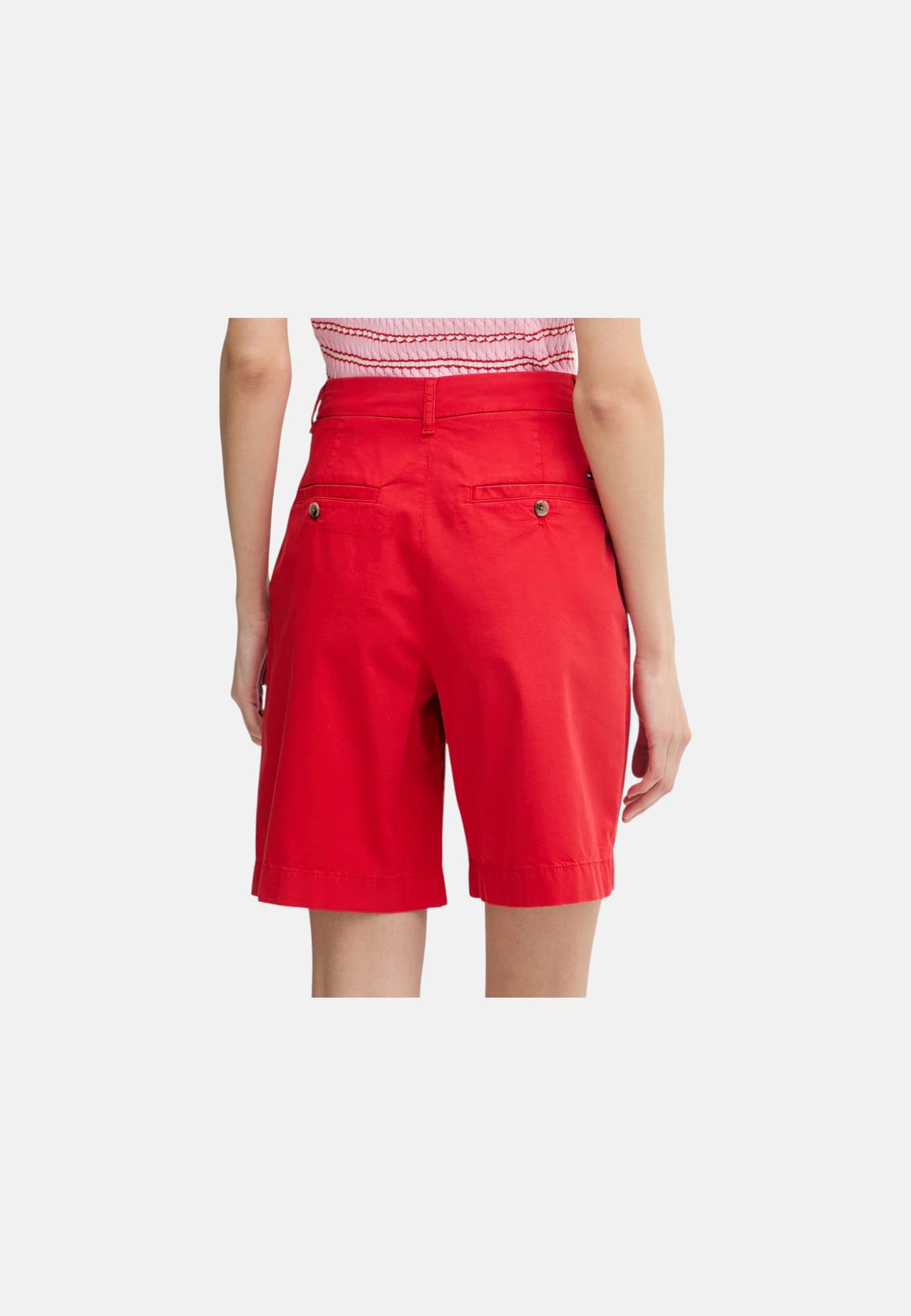 Tommy Hilfiger SHORTS donna chino regular fit washed WW0WW49648SNE - 3