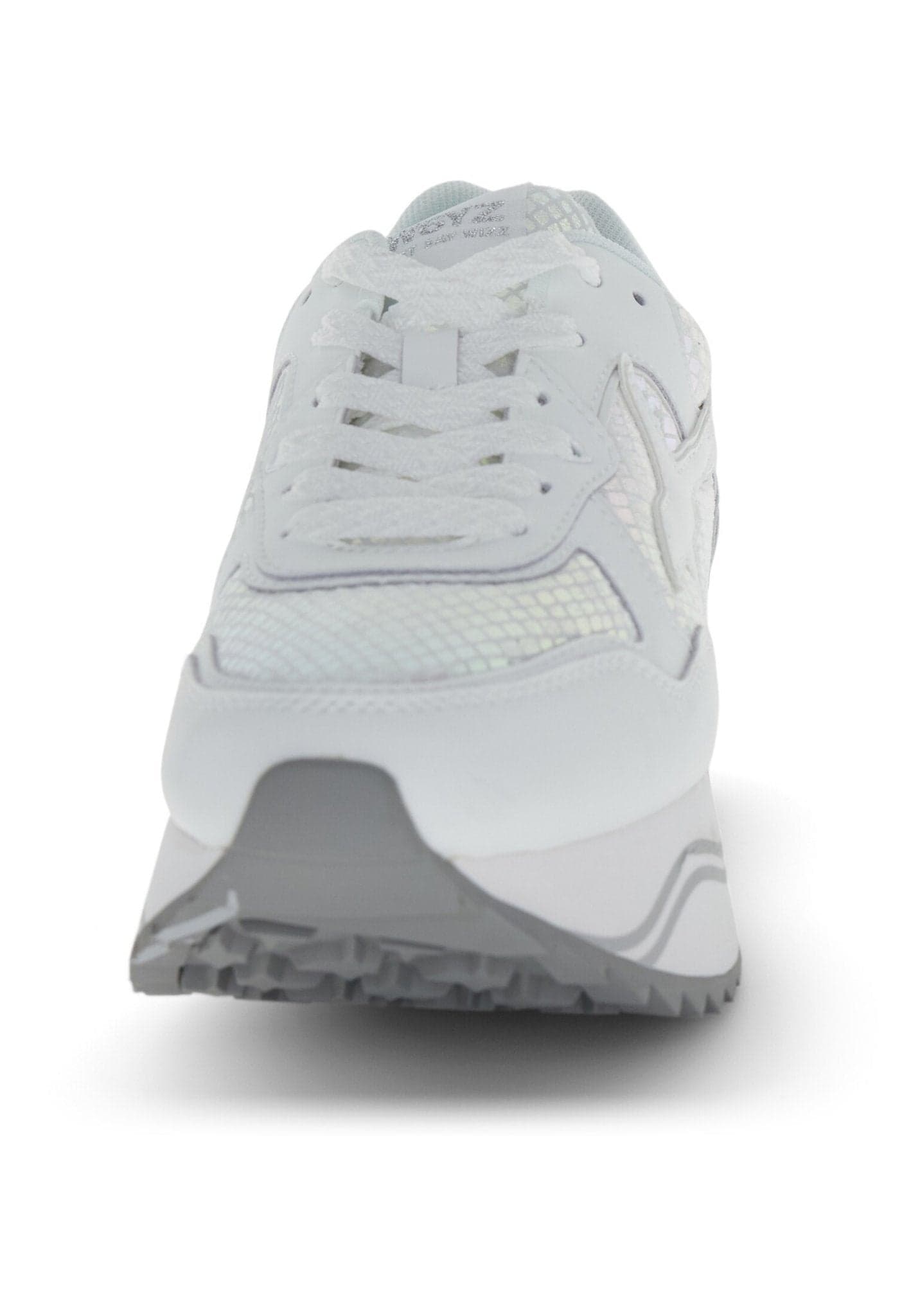 Sneakers donna W6YZ Deva running style in suede e tessuto tecnico - 5