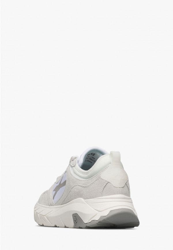 W6yz scarpa uomo mod NEXT-M Sneakers in tessuto tecnico e suede - Bianco 2018631010N01 - 5