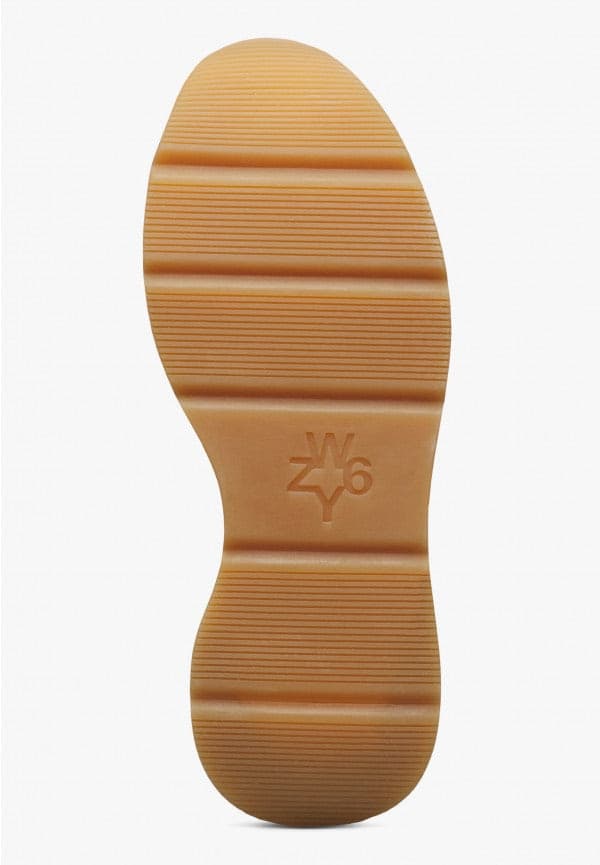 W6yz scarpe donna SARAH-W. - Sneakers in suede e tessuto tecnico - Beige-Bianco - 7
