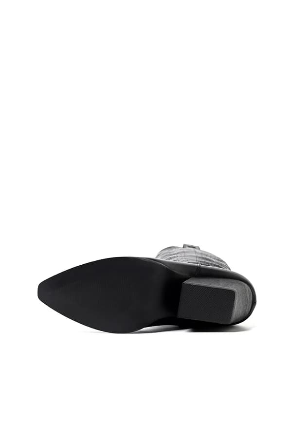 QUENN HELENA STIVALE TEXANO ART.X28-100 NERO - 3