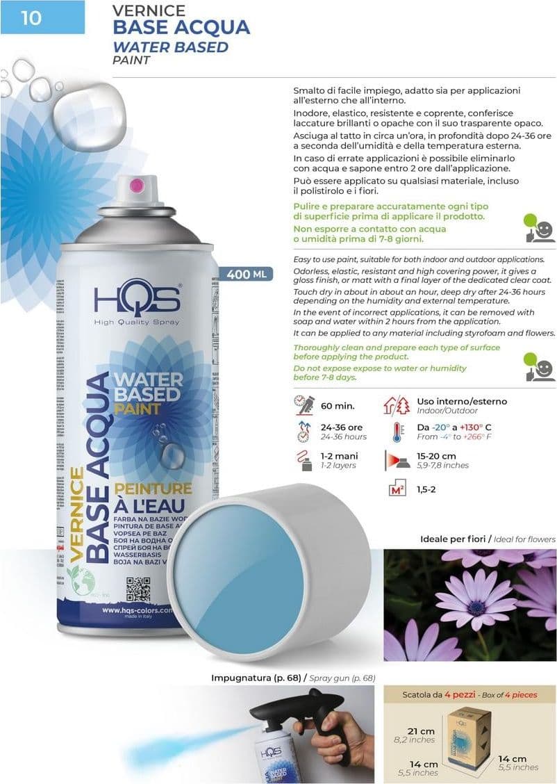 Colorpack Smalto All Acqua 900 spray acrilico per interni esterni - 3
