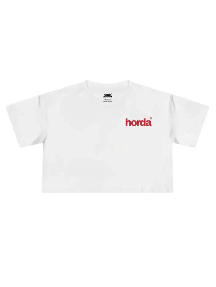 T-Shirt Donna Cropped Fit Bianca - Change | 100% Cotone - 2
