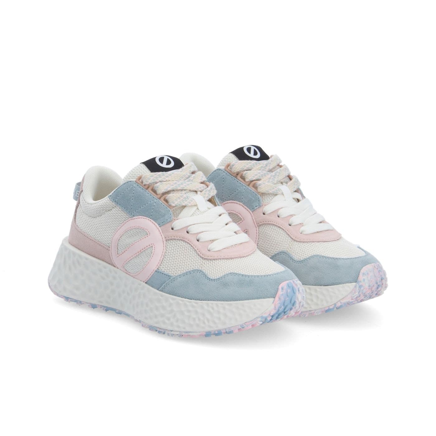 NO NAME SNEAKER ART.CARTER JOGGER BLU BIANCO ROSA - 6