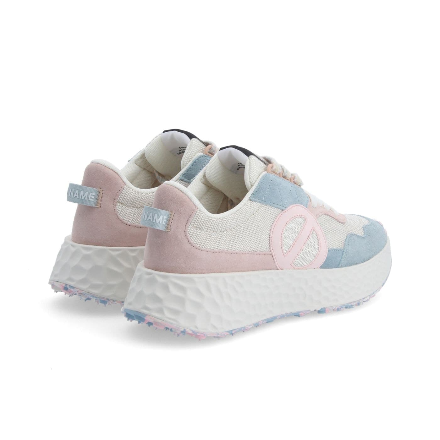NO NAME SNEAKER ART.CARTER JOGGER BLU BIANCO ROSA - 2