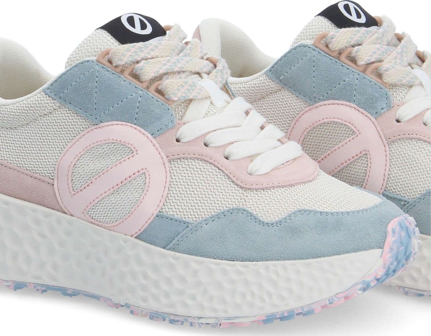 NO NAME SNEAKER ART.CARTER JOGGER BLU BIANCO ROSA - 3
