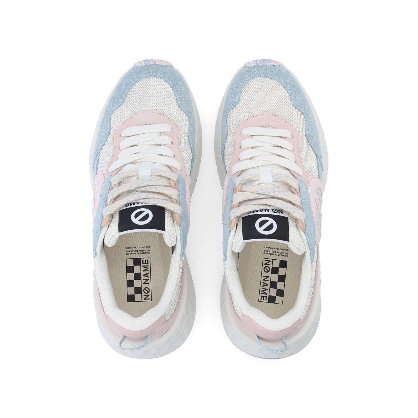 NO NAME SNEAKER ART.CARTER JOGGER BLU BIANCO ROSA - 4