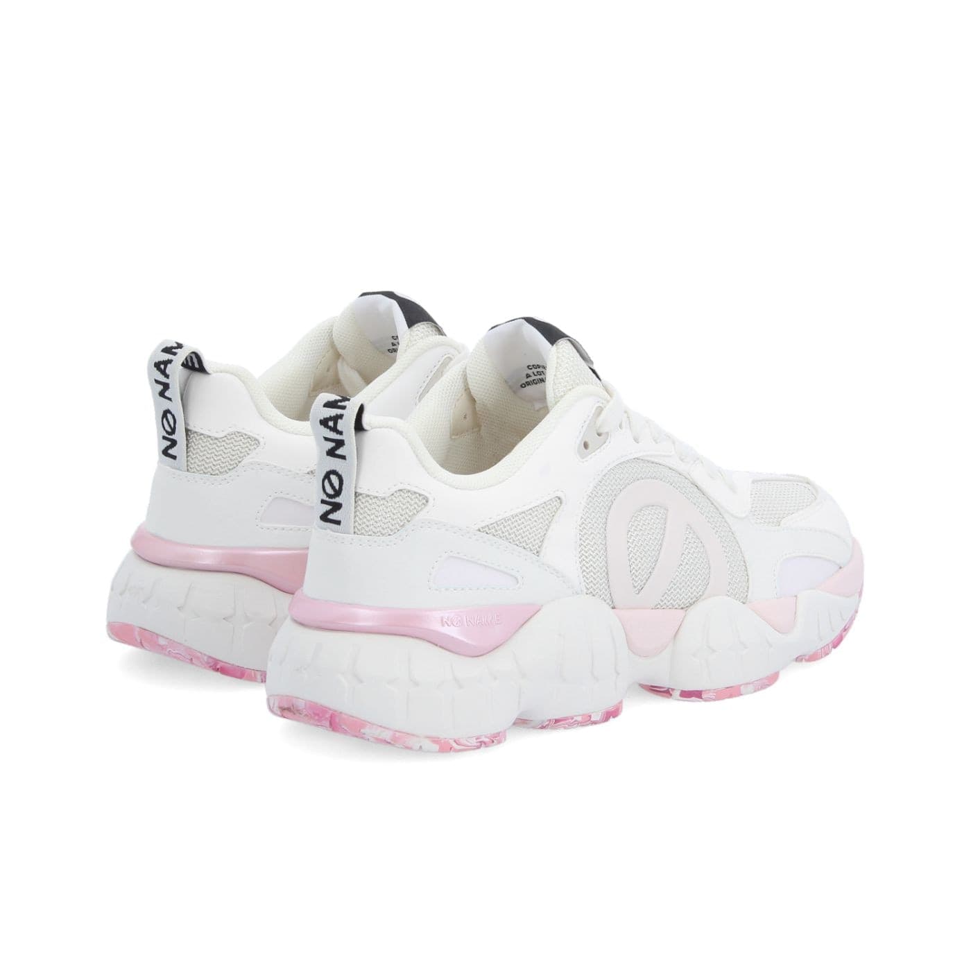 NO NAME SNEAKER ART.KRAZEE RUNNER BIANCO ROSA BLU -CAMBIA COLORE AL SOLE- - 3
