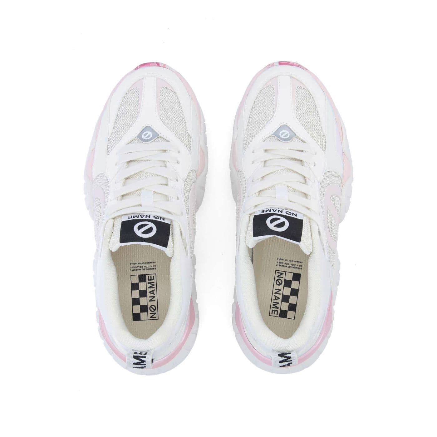 NO NAME SNEAKER ART.KRAZEE RUNNER BIANCO ROSA BLU -CAMBIA COLORE AL SOLE- - 7