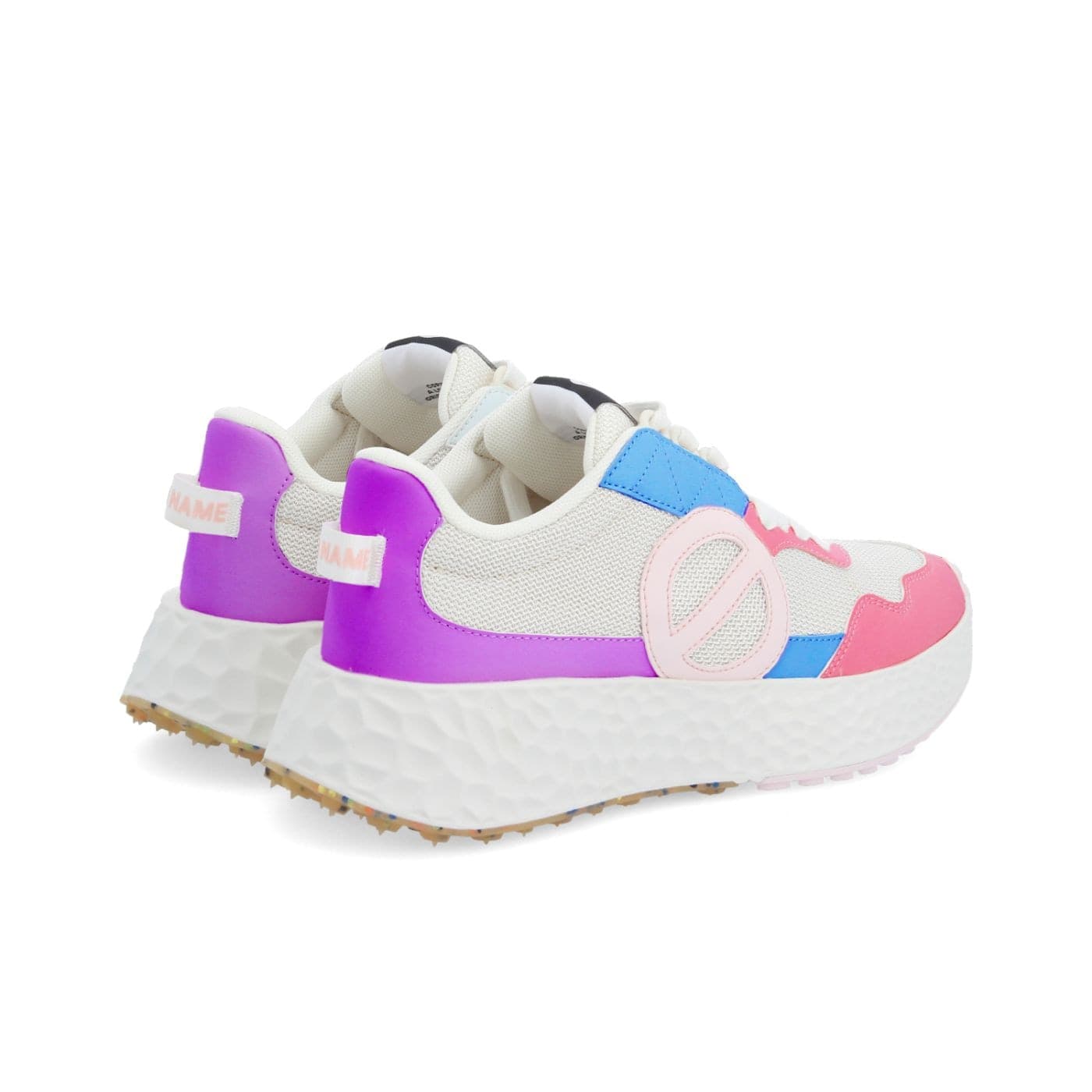 NO NAME SNEAKER ART.CARTER JOGGER ROSA BLU BIANCO -CAMBIA COLORE AL SOLE- - 5
