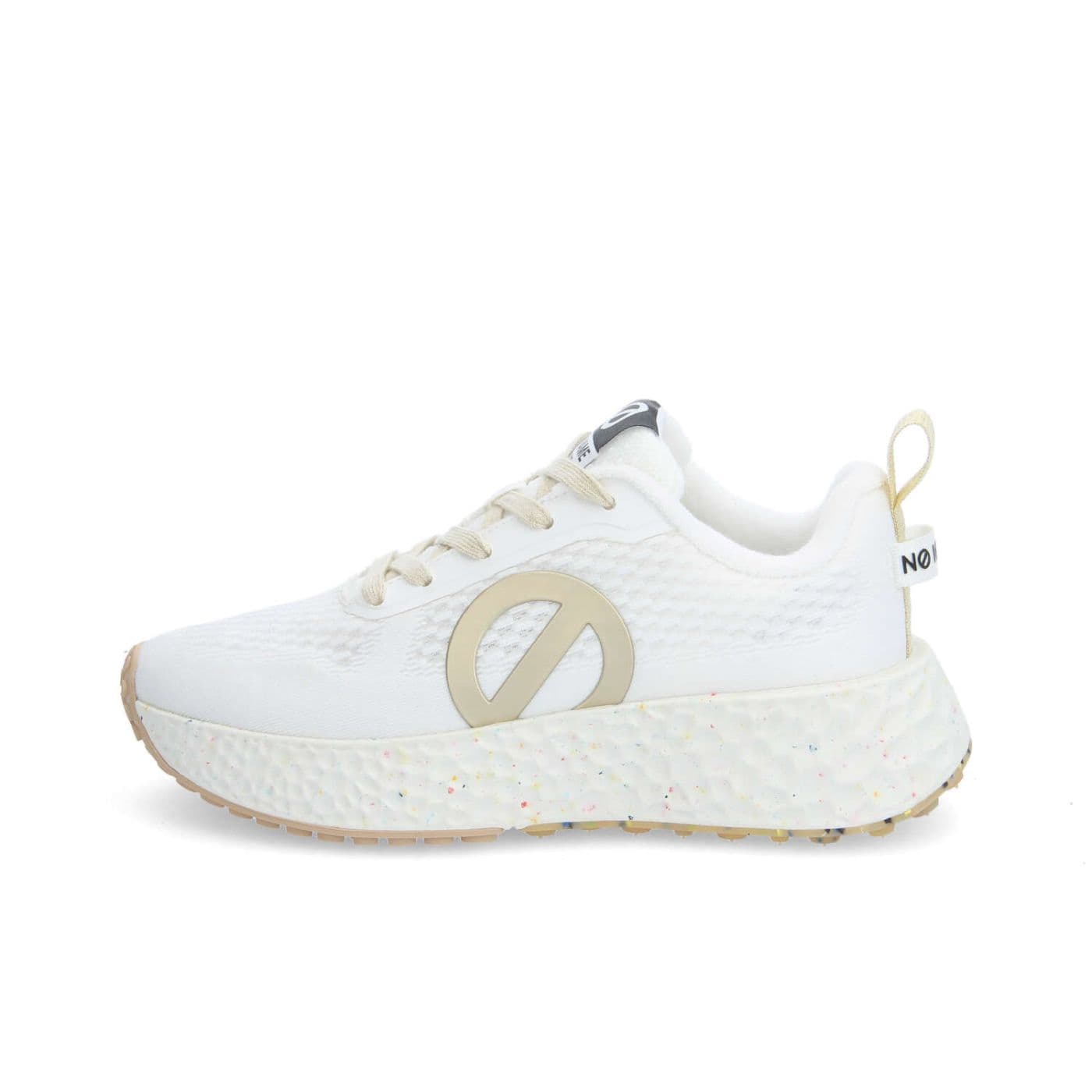 NO NAME SNEAKER ART.CARTER FLY BIANCO DORATO - 2