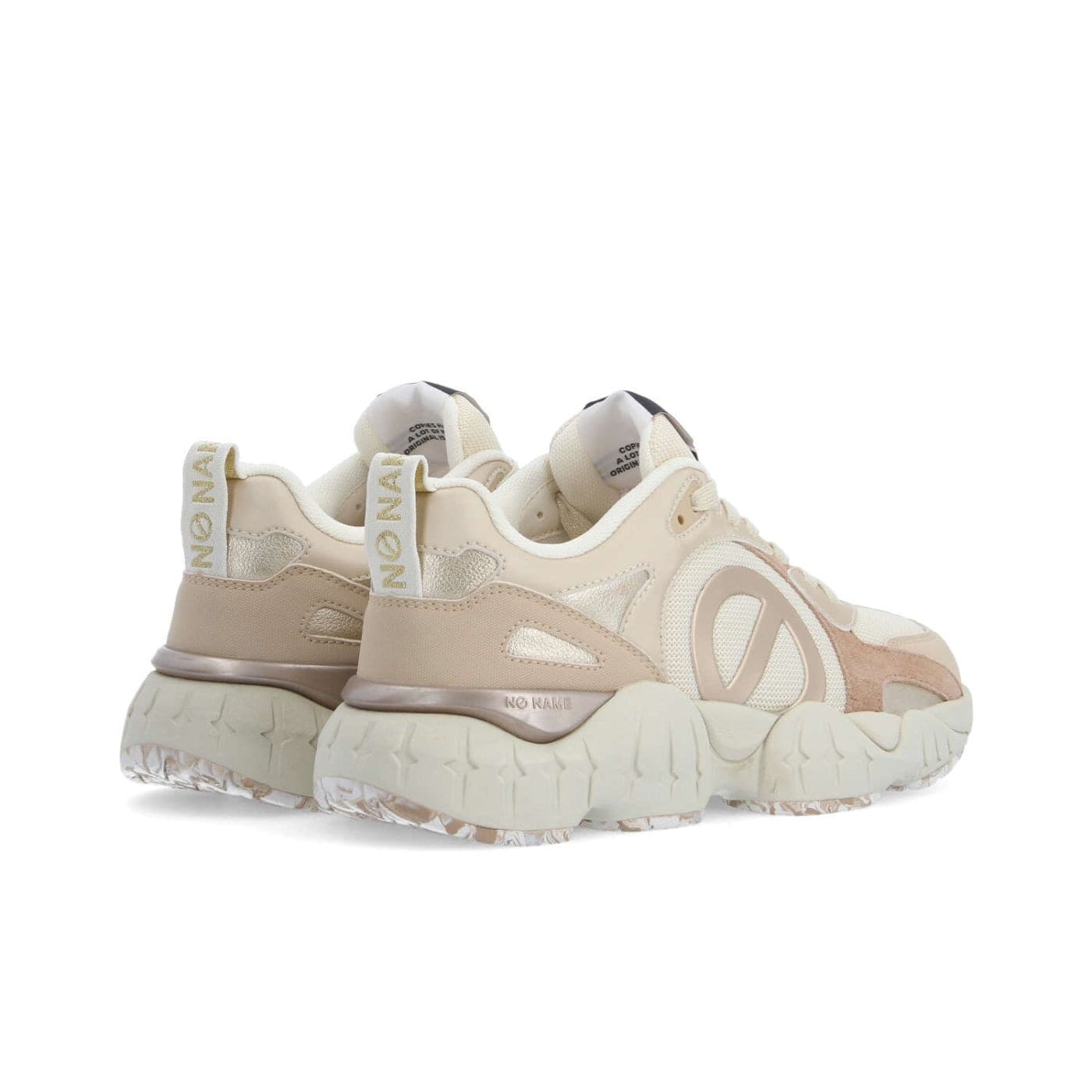 NO NAME SNEAKER ART.KRAZEE RUNNER BIANCO BEIGE - 2