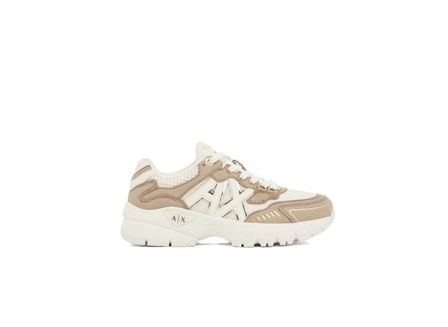 SNEAKER ARMANI EXCHANGE ART.XW002153 WHITE BEIGE - 6