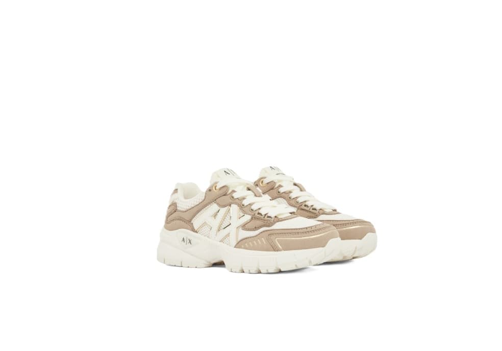 SNEAKER ARMANI EXCHANGE ART.XW002153 WHITE BEIGE - 2
