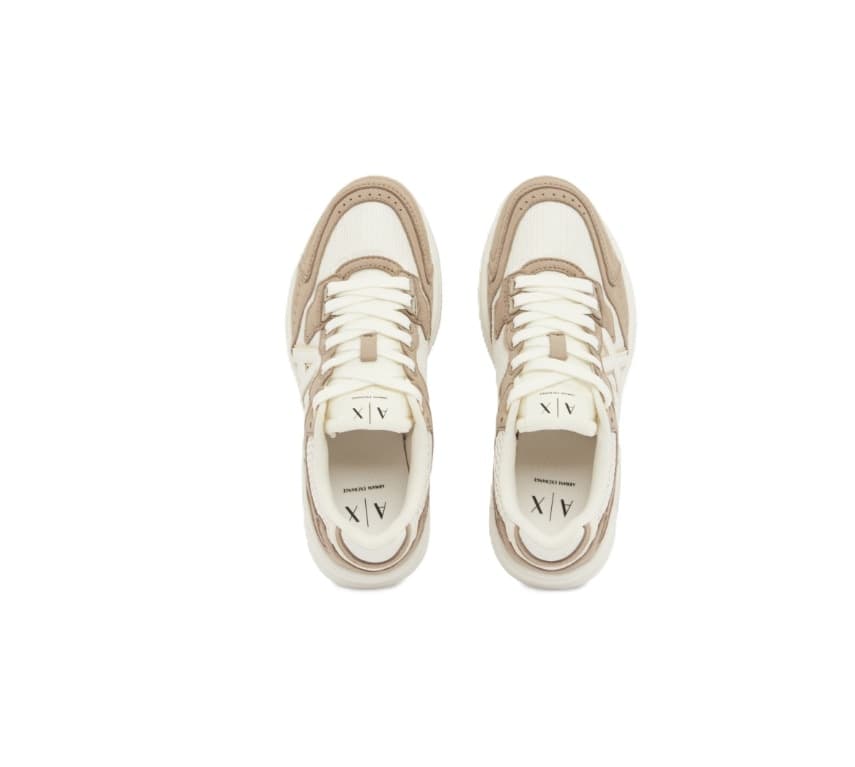 SNEAKER ARMANI EXCHANGE ART.XW002153 WHITE BEIGE - 3