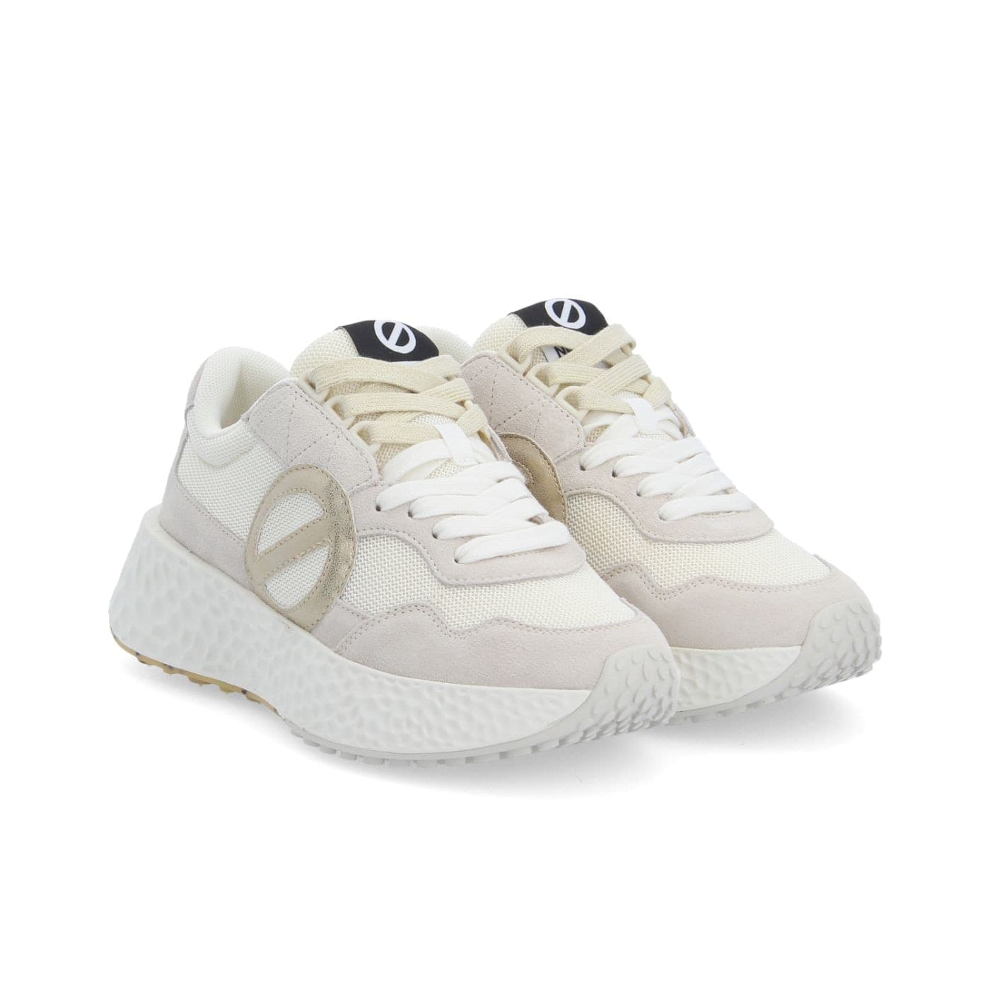 NO NAME SNEAKER ART.CARTER JOGGER BIANCO ORO - 6