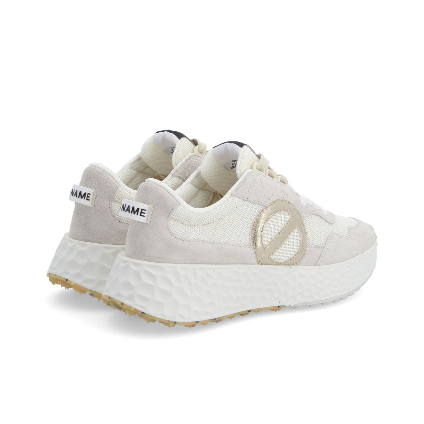 NO NAME SNEAKER ART.CARTER JOGGER BIANCO ORO - 2