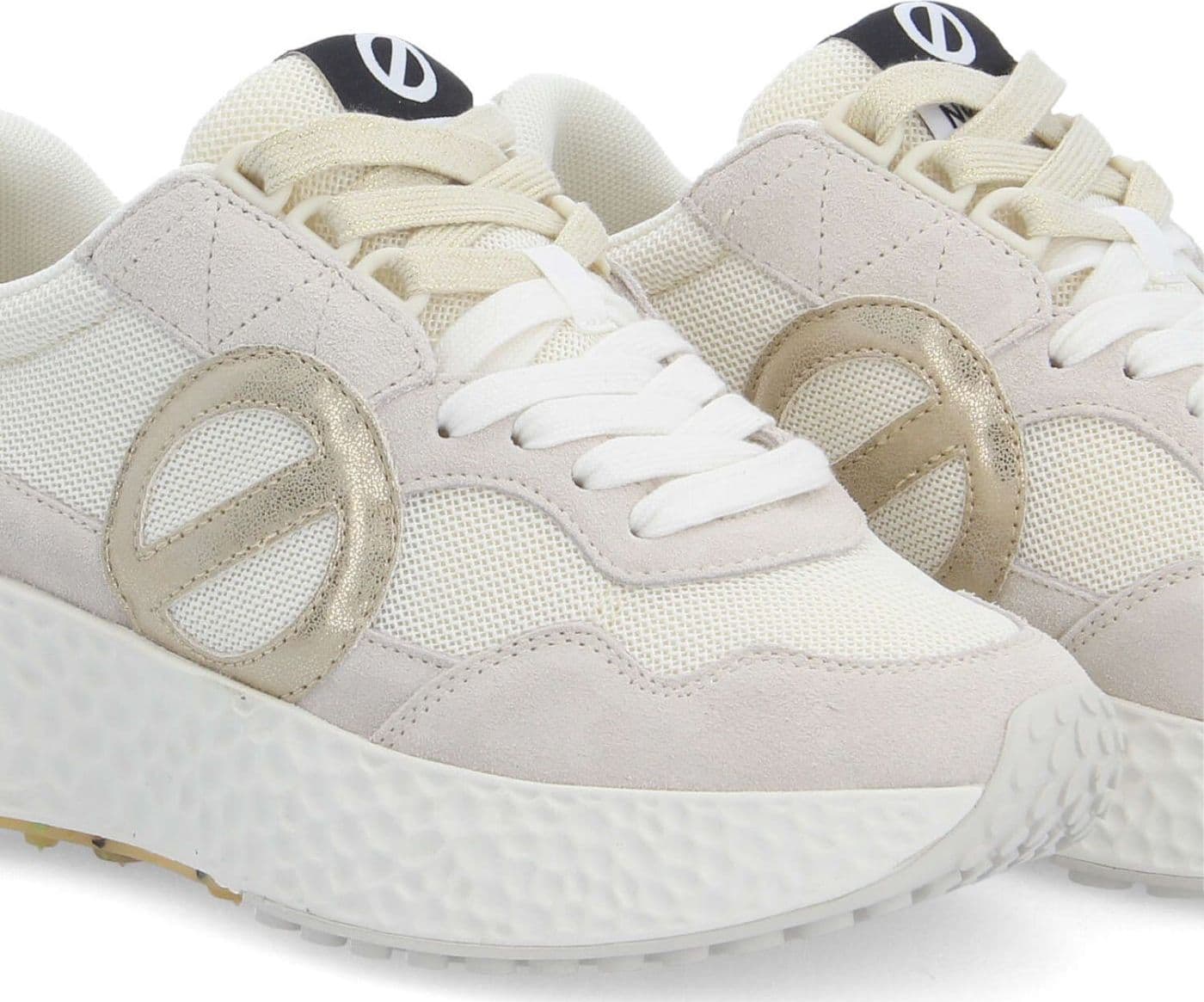 NO NAME SNEAKER ART.CARTER JOGGER BIANCO ORO - 3