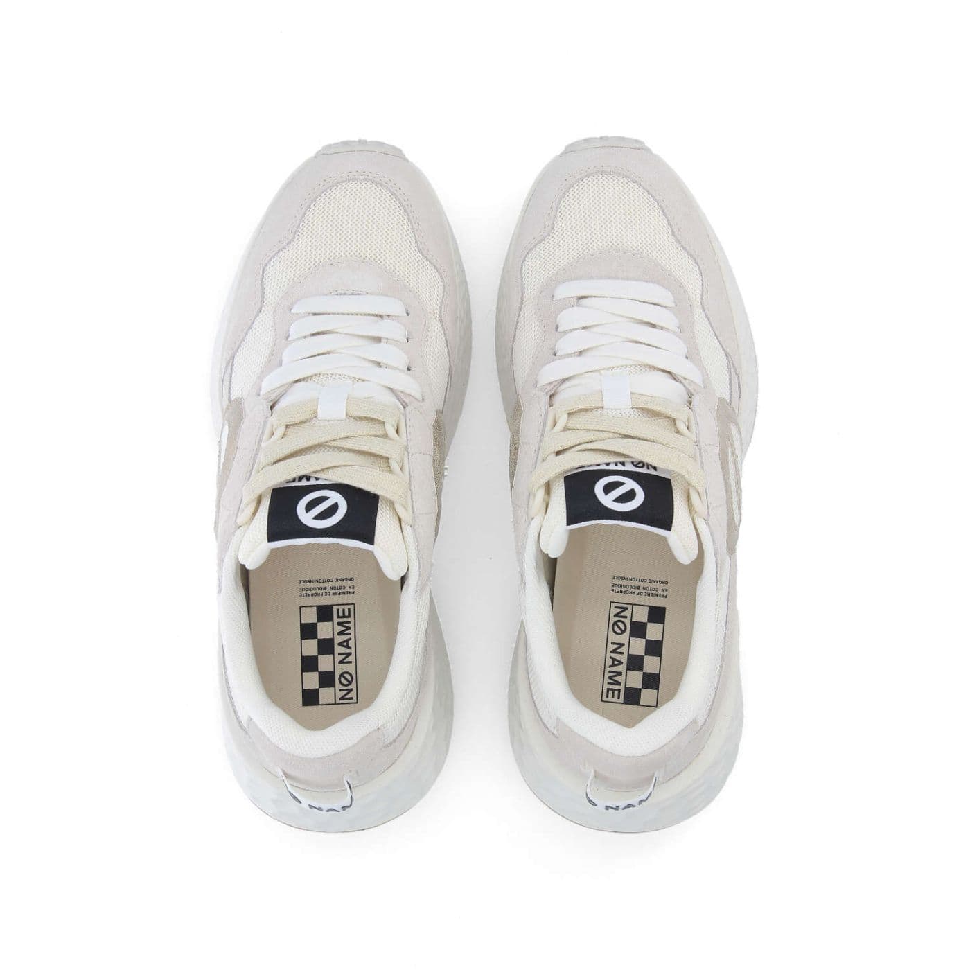 NO NAME SNEAKER ART.CARTER JOGGER BIANCO ORO - 4