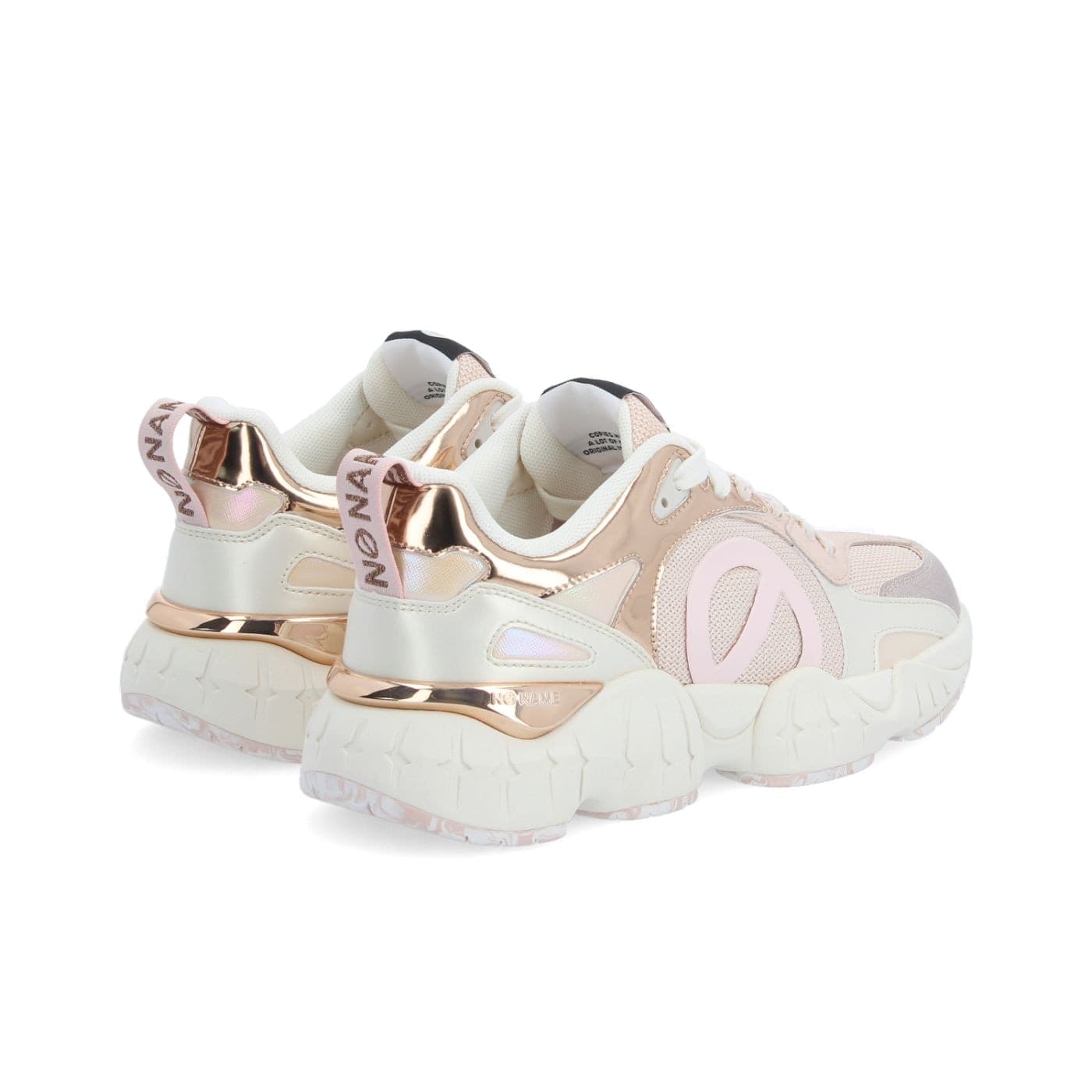 NO NAME SNEAKER ART.KRAZEE RUNNER ROSA ORO - 2