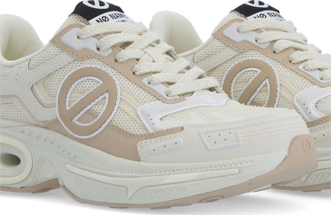 NO NAME SNEAKER ART.WILLO TECH BIANCO BEIGE - 3