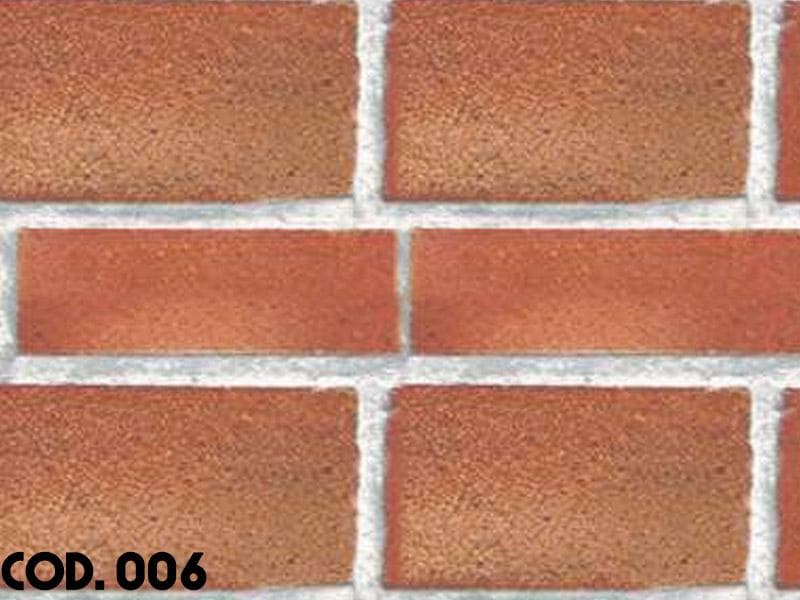 Pelicola di plastica adesiva effetto Mattoni, sughero, legno, pietre 1mt x 45cm - 18