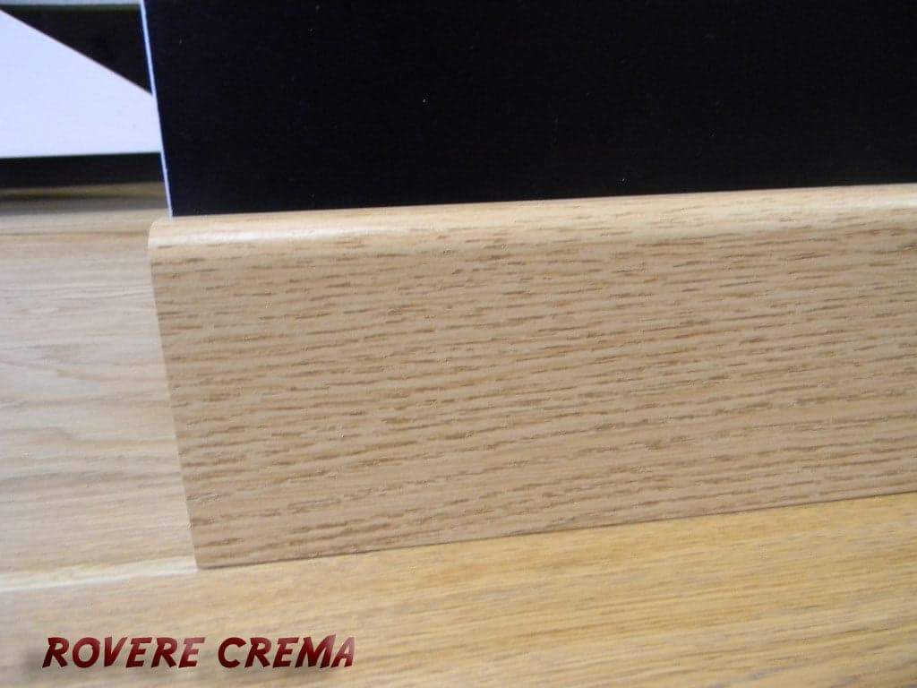 24 metri lineari di Battiscopa passacavo 1,5x8x240cm in MD Zoccolino - 21