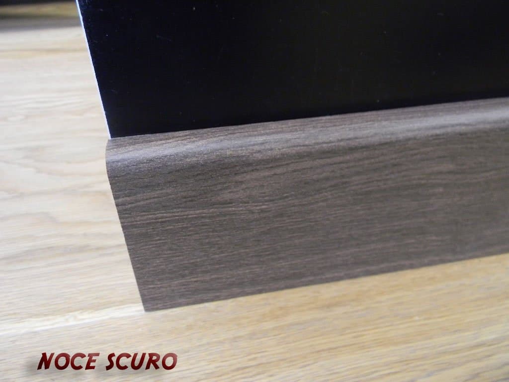 24 metri lineari di Battiscopa passacavo 1,5x8x240cm in MD Zoccolino - 19