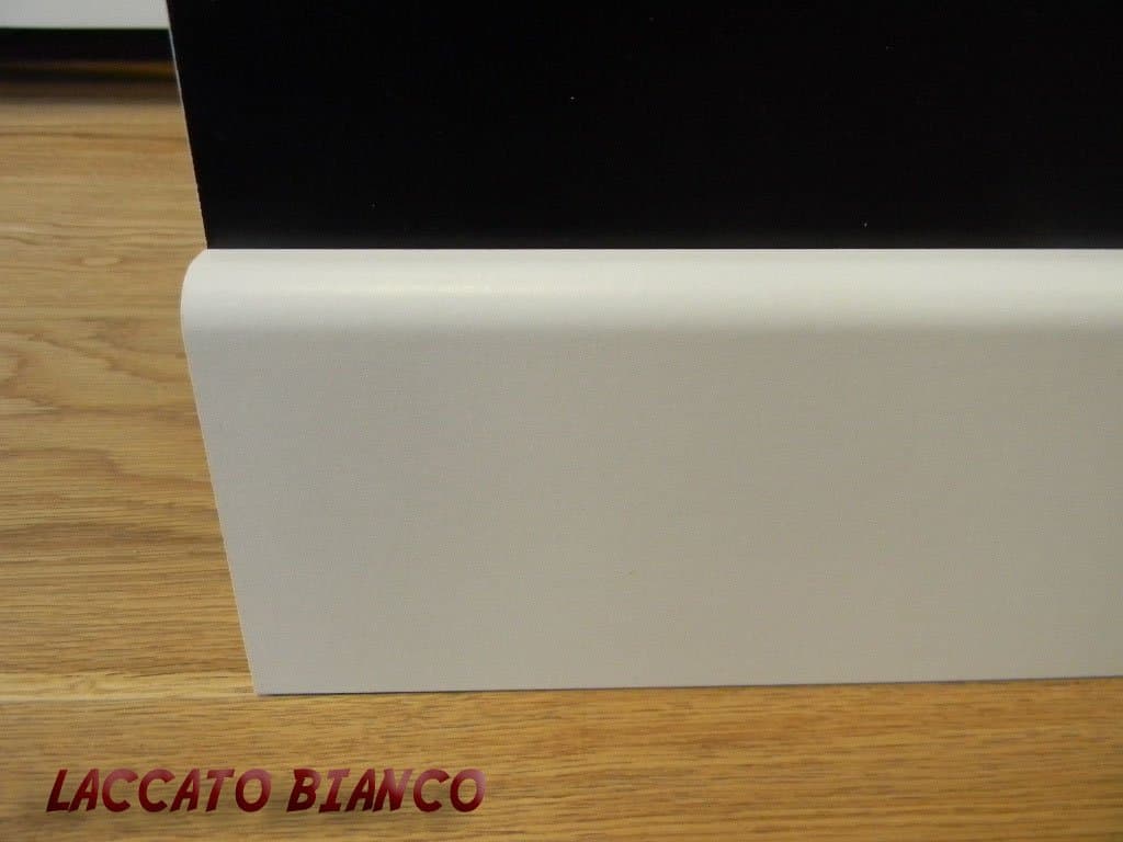 24 metri lineari di Battiscopa passacavo 1,5x8x240cm in MD Zoccolino - 8