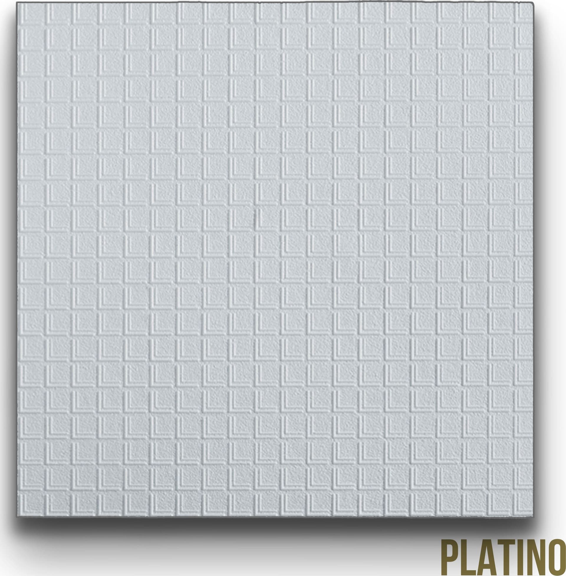 pacchi da 15 o 18mq di pannelli in polistirene a soffitto decorativi 3D isolanti con incastri 50x50cm x 1cm. - 59