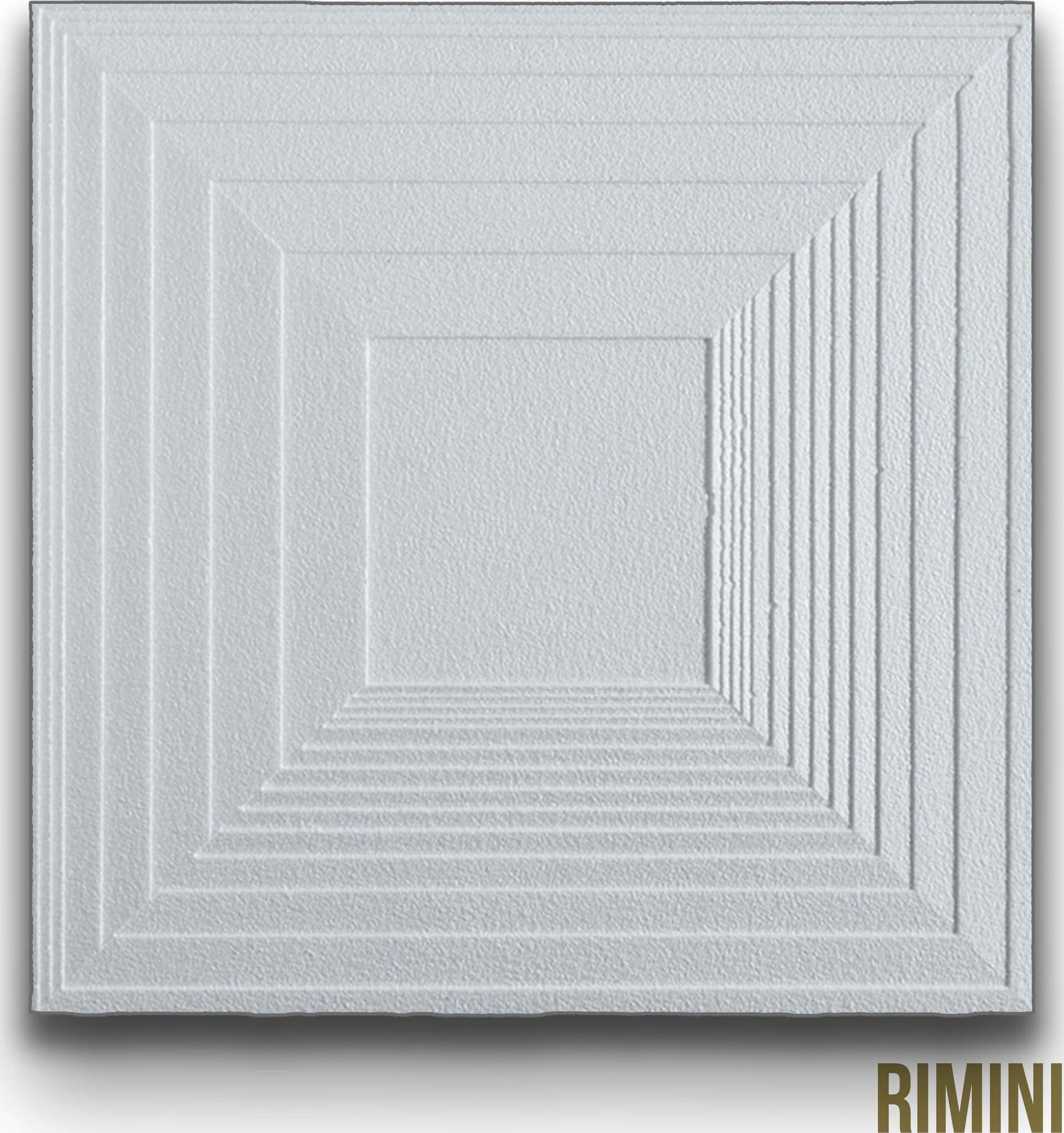 pacchi da 15 o 18mq di pannelli in polistirene a soffitto decorativi 3D isolanti con incastri 50x50cm x 1cm. - 22