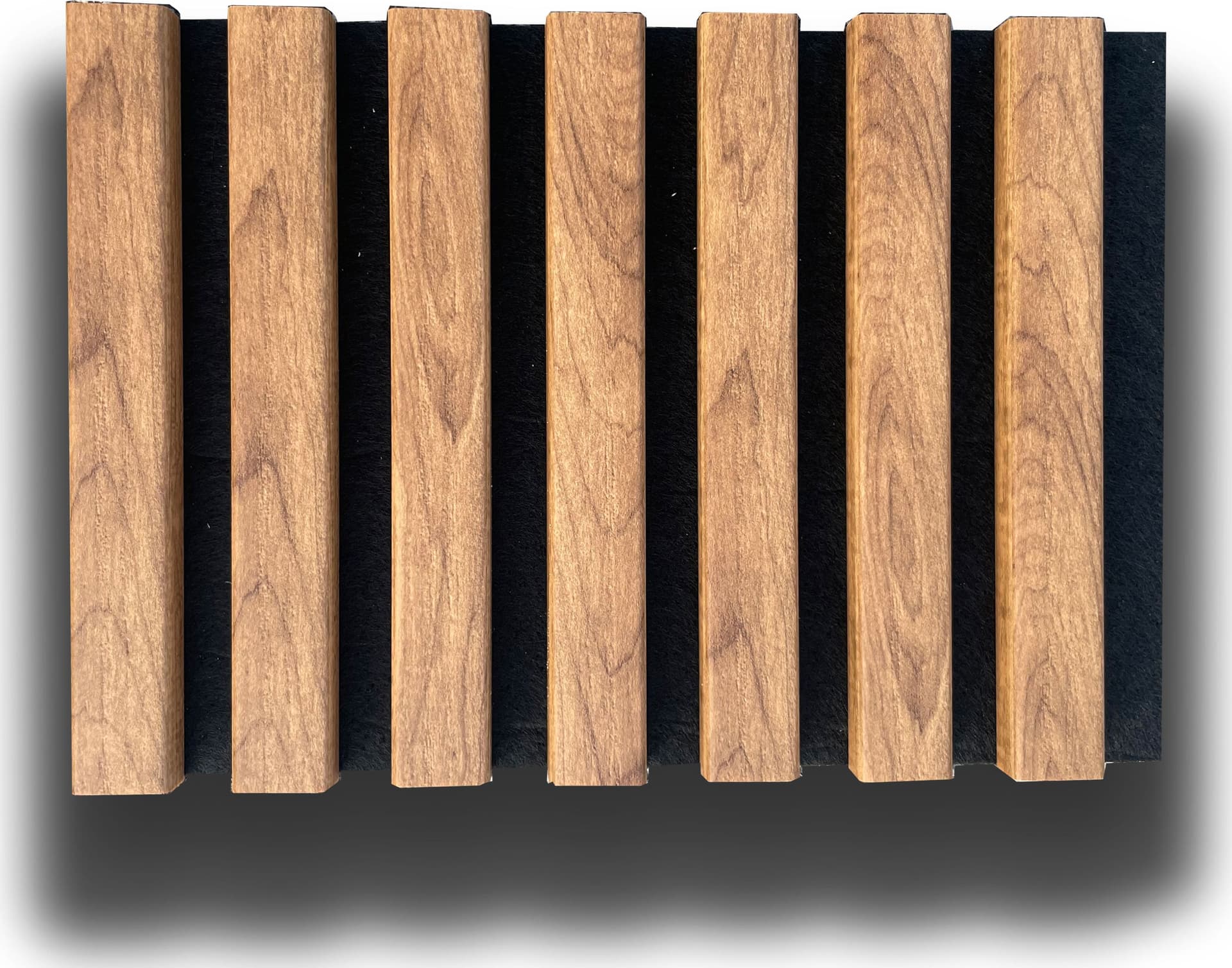 €49,90al mq - pacco da 3,6mq (due aste) 22x600x3000mm di Rivestimento ACUSTICO Pet e polimeri LAMELLI vari decori - 24