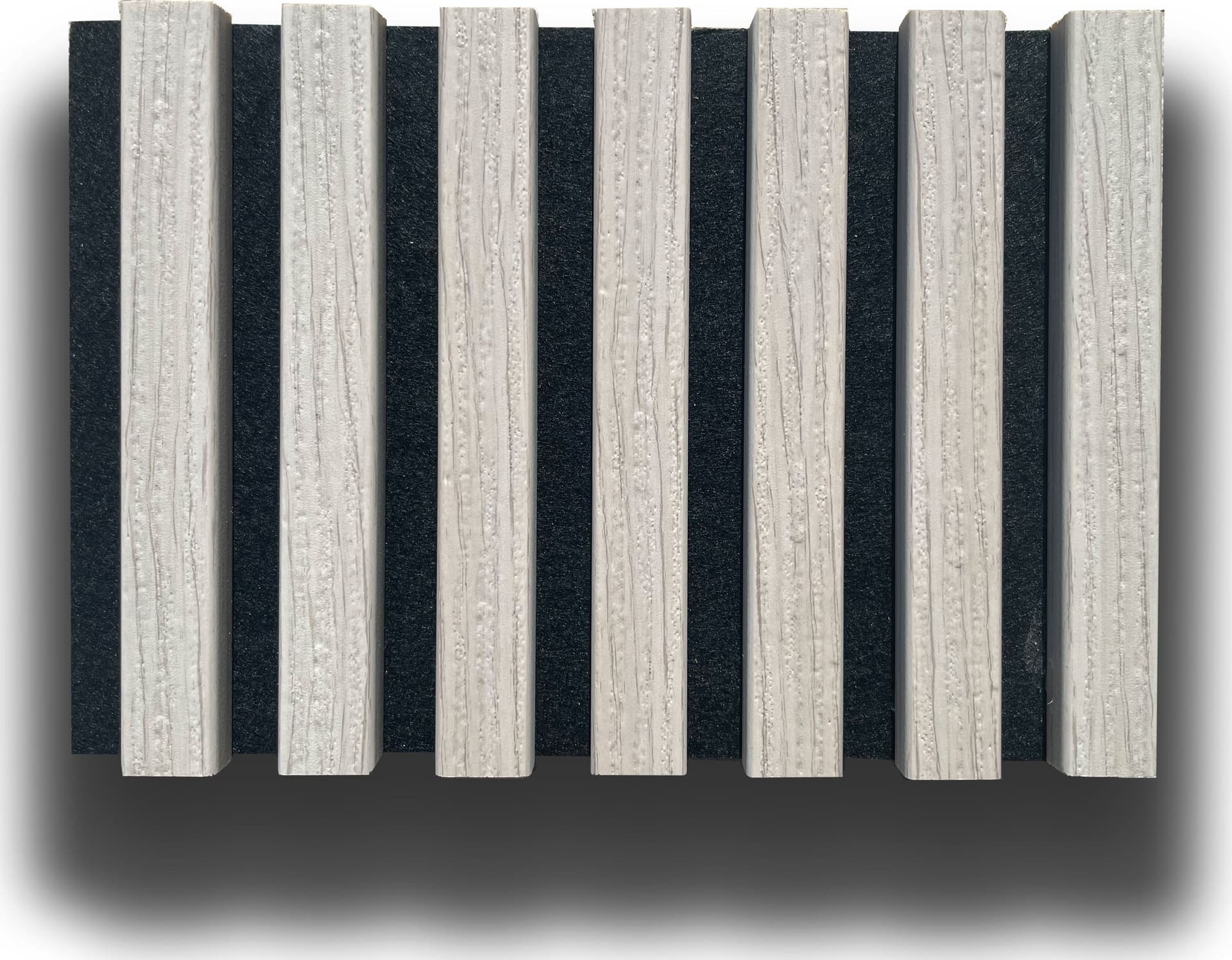 €49,90al mq - pacco da 3,6mq (due aste) 22x600x3000mm di Rivestimento ACUSTICO Pet e polimeri LAMELLI vari decori - 21