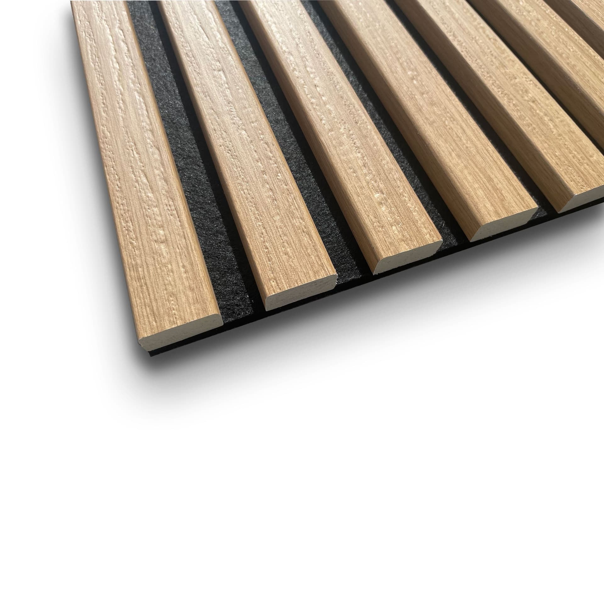 €49,90al mq - pacco da 3,6mq (due aste) 22x600x3000mm di Rivestimento ACUSTICO Pet e polimeri LAMELLI vari decori - 14
