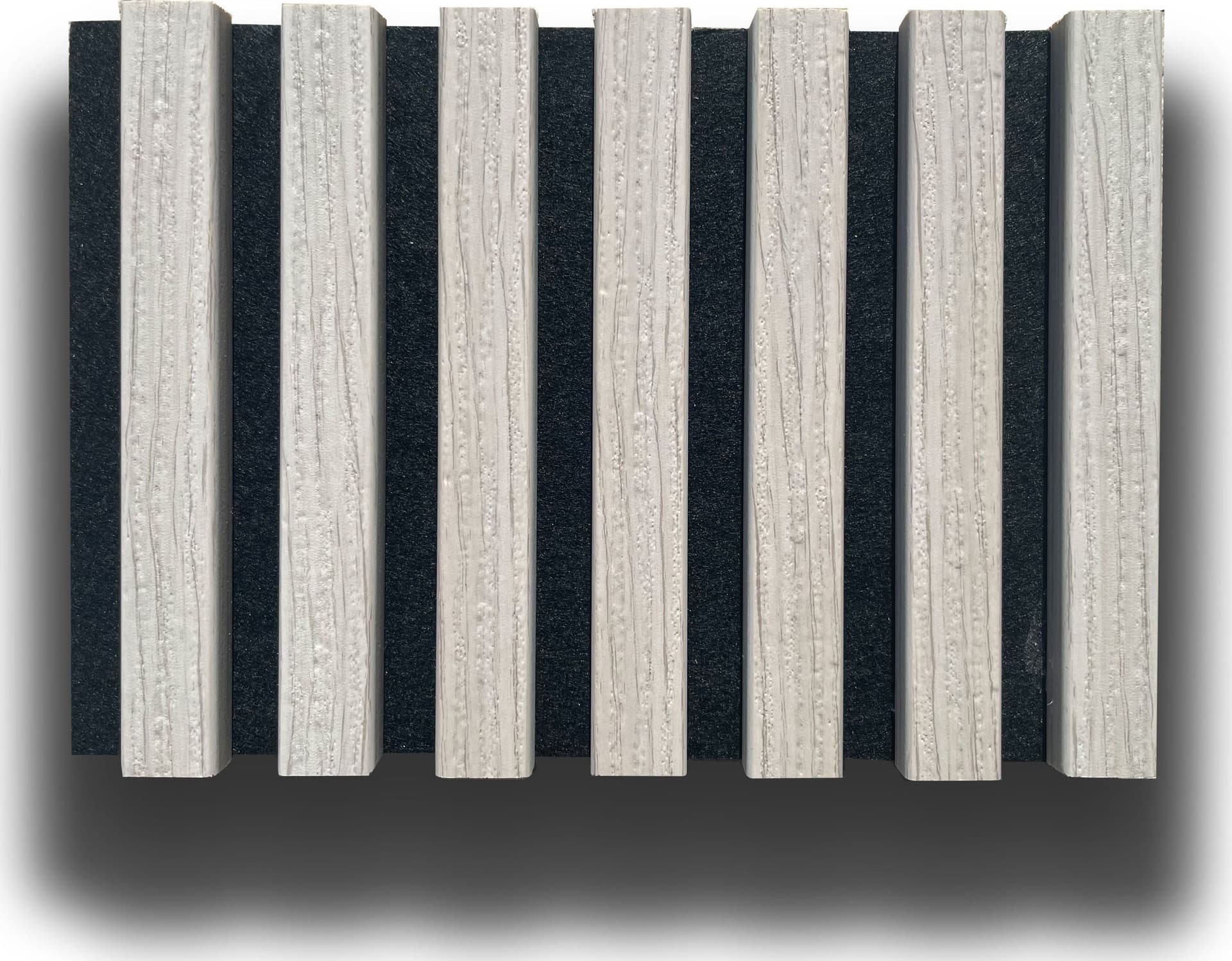 €49,90al mq - pacco da 3,6mq (due aste) 22x600x3000mm di Rivestimento ACUSTICO Pet e polimeri LAMELLI vari decori - 4