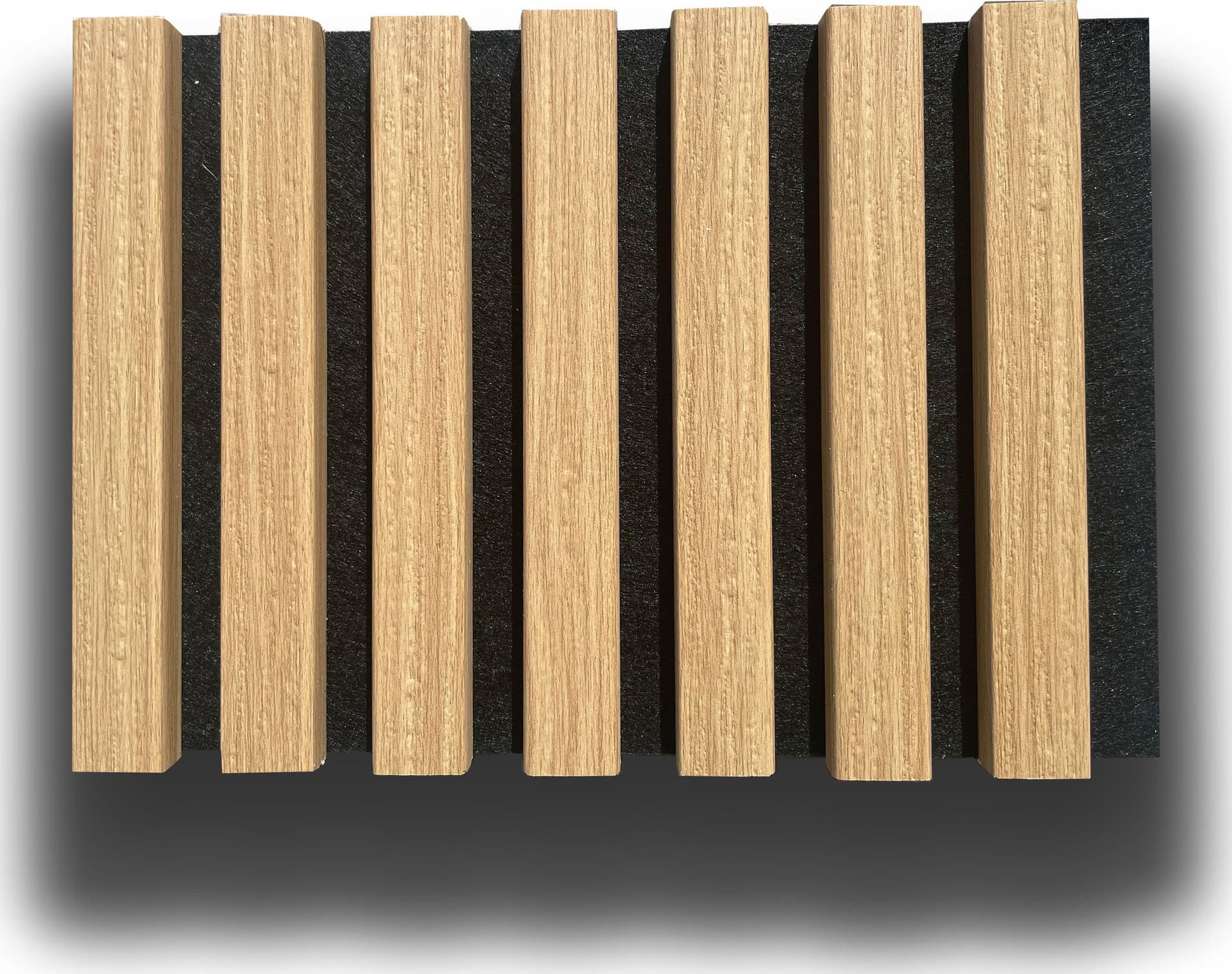 €49,90al mq - pacco da 3,6mq (due aste) 22x600x3000mm di Rivestimento ACUSTICO Pet e polimeri LAMELLI vari decori - 7