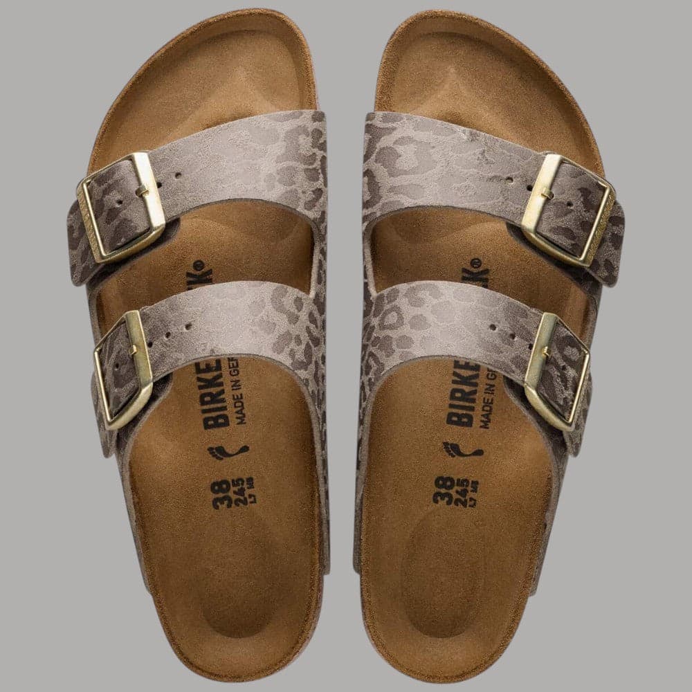 Birkenstock Arizona Grey Donna, Comfort Traspirante Calzata Stretta - 5