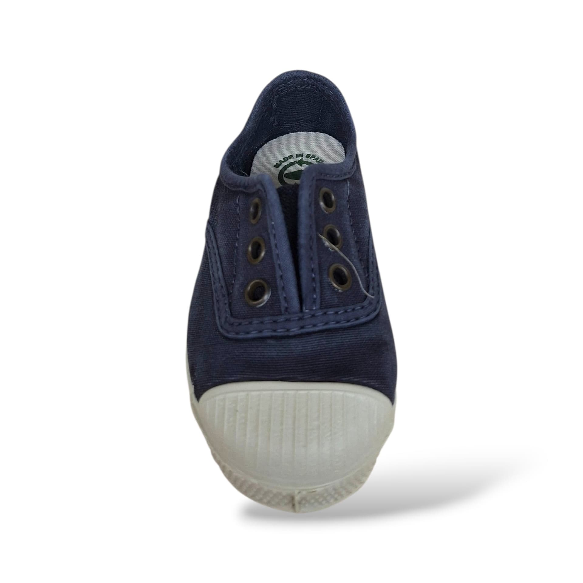Sneakers Bambini Natural World 470 Blu Elastico – Scarpe Vegane Traspiranti Primavera Estate - 4