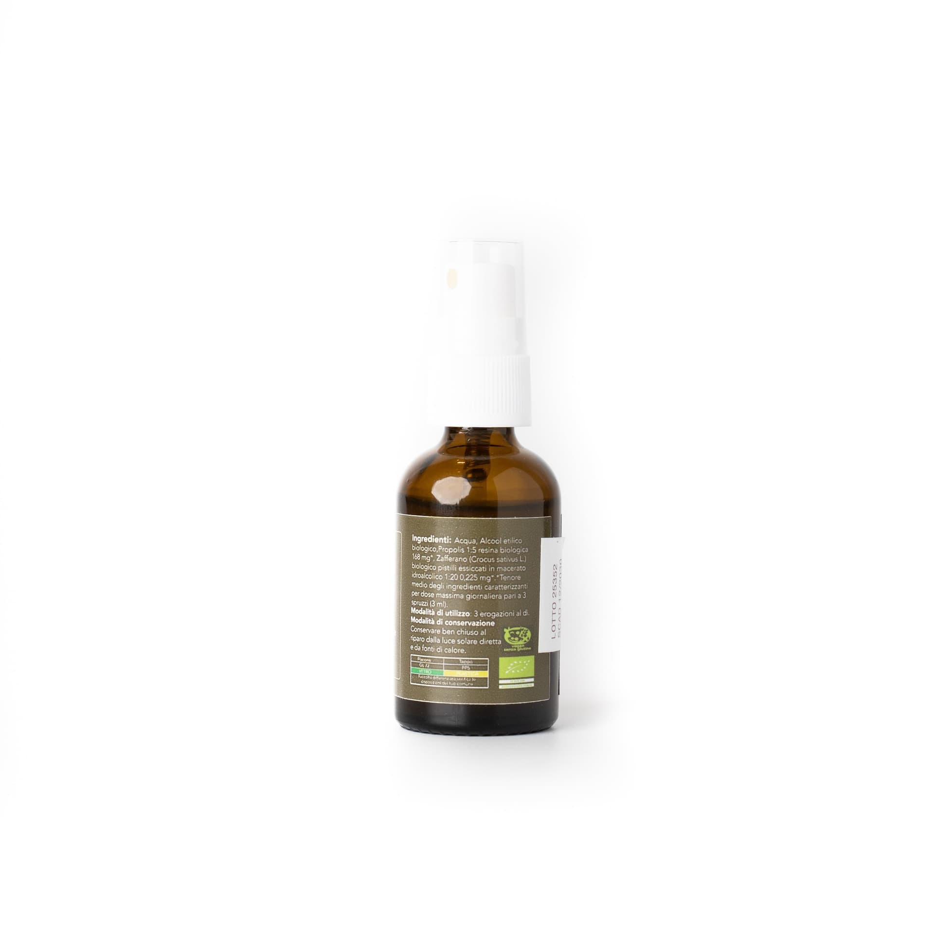 Propoli Spray con Zafferano Bio,  30 ml - 3