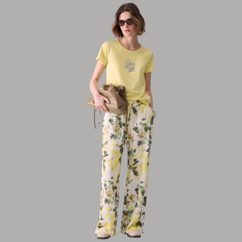 Maglietta Liu Jo in Cotone con Logo Centrale - Versatile e Casual - 4