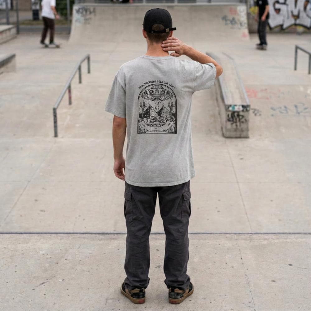 T-shirt Ghettoblaster Alien Ramp silver - 2