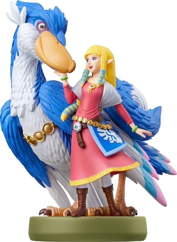 Amiibo The Legend Of Zelda - Zelda E Loftwing - 2