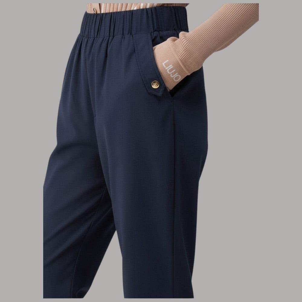 Pantaloni Liu Jo Slim Fit Risvolto, Comfort e Eleganza - 6