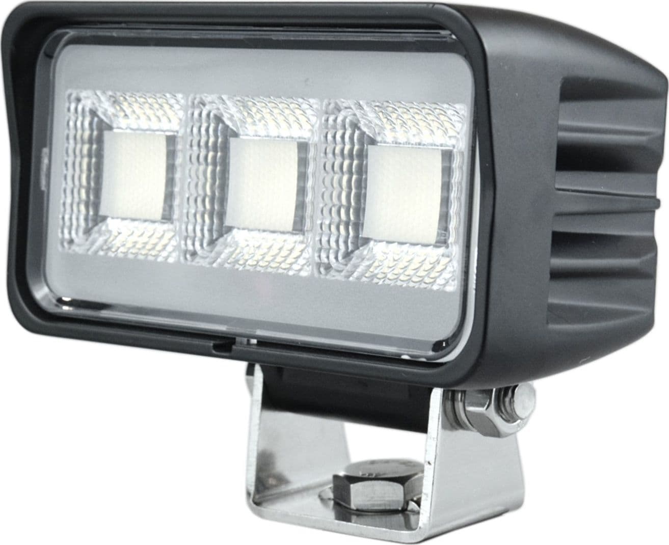 Faro lavoro LED Ama 10-30V DC rettangolare 60W 4620 LM - 2