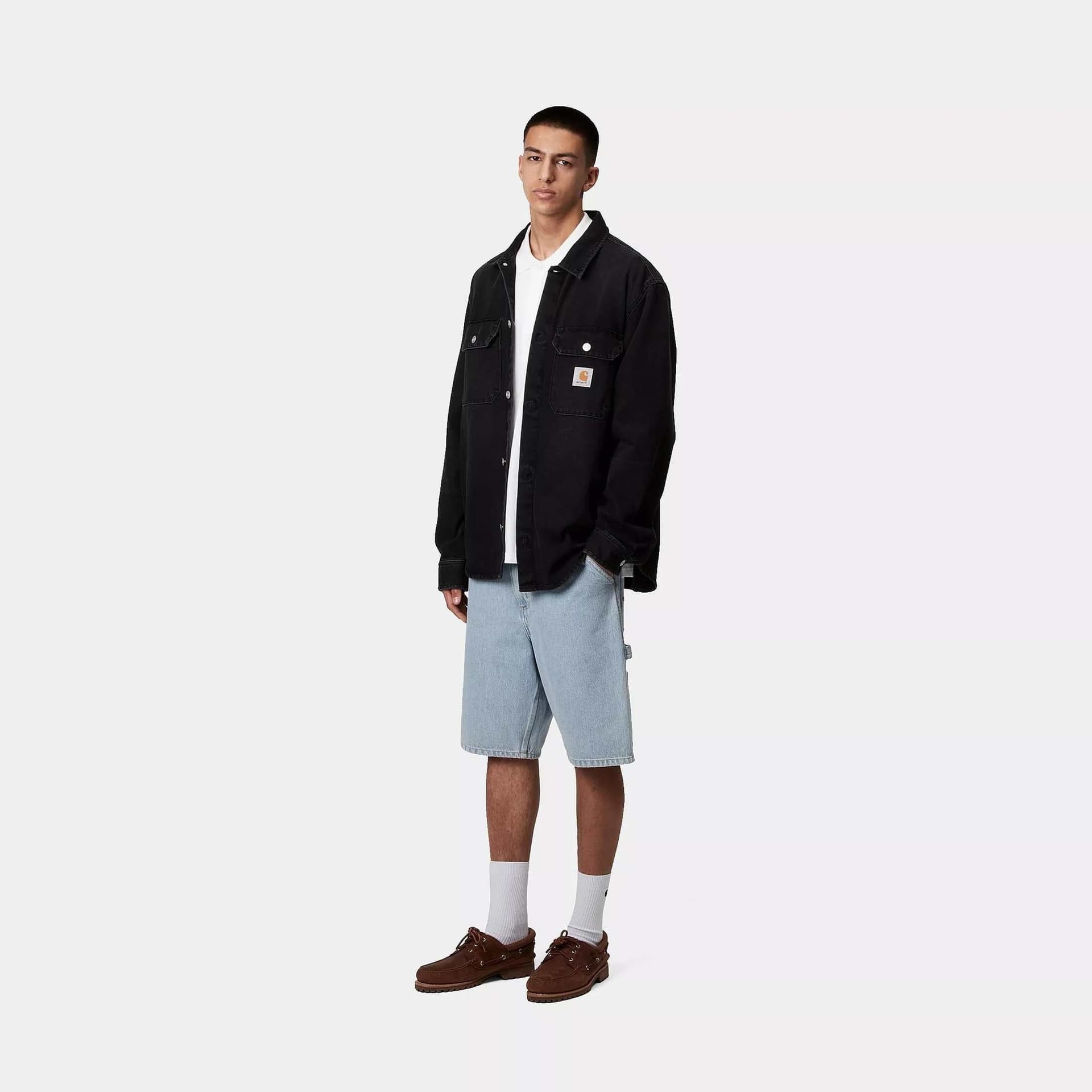 Shorts Carhartt Single Knee blue heavy stone - 6