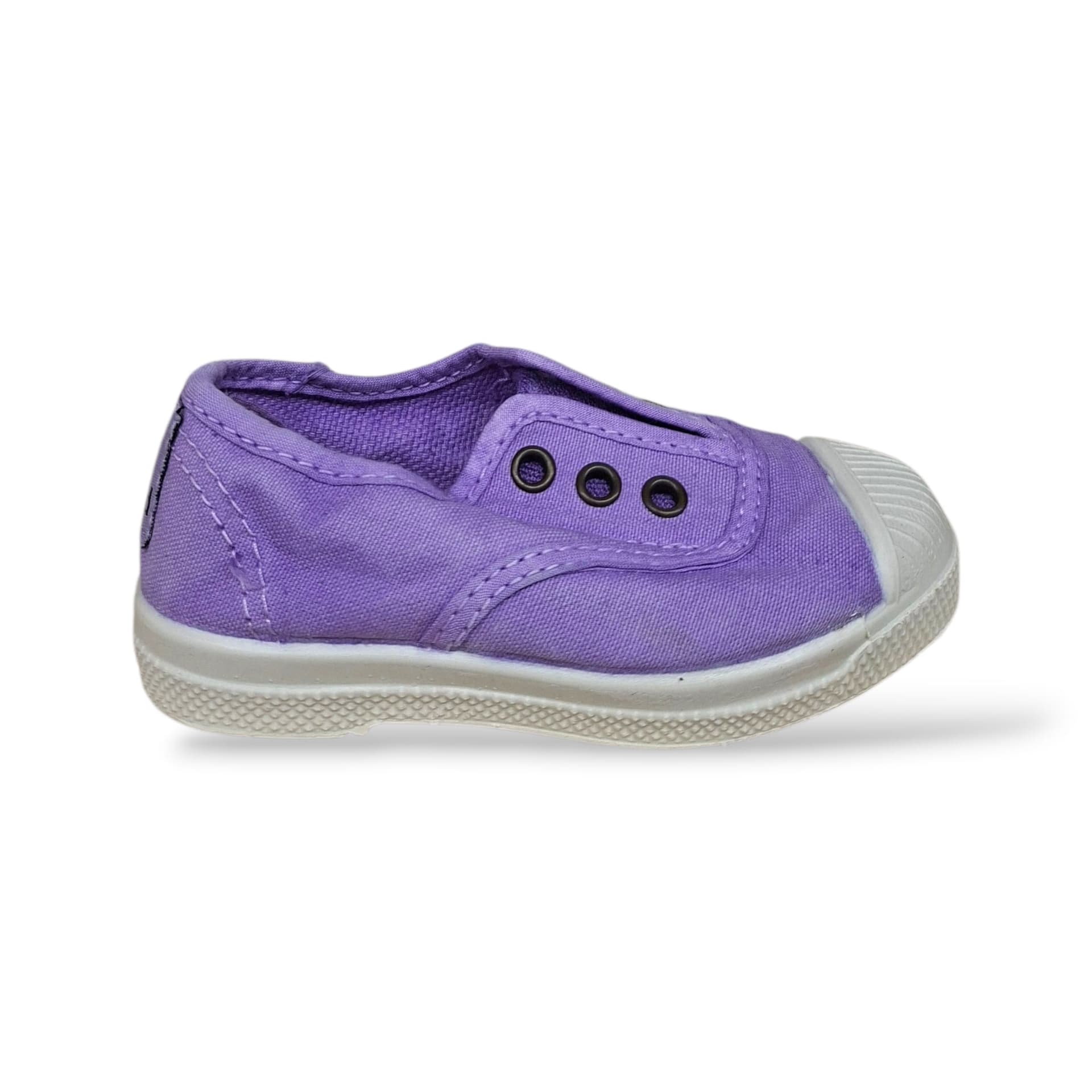 Sneakers Bambina Natural World 470 Lilla Elastico – Scarpe Vegane Traspiranti Primavera Estate