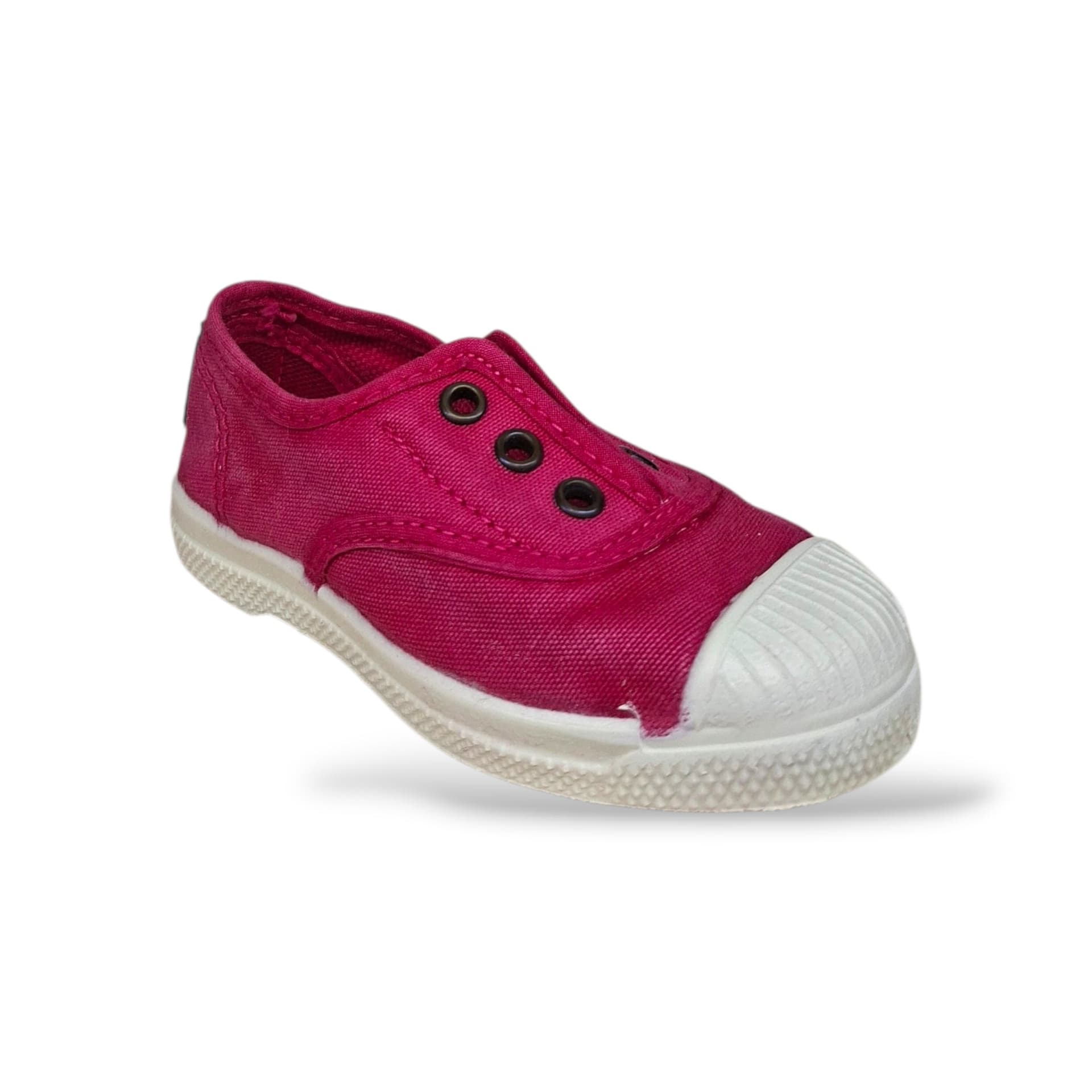 Sneakers Bambina Natural World 470 Fucsia Elastico – Scarpe Vegane Colorate Primavera Estate - 2