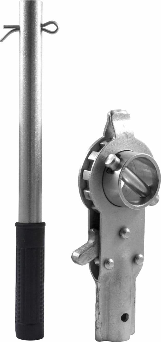 Utensile a cric per la regolazione della lunghezza del terzo punto meccanico,adattabile su tutti i manicotti con diametro esterno 42 millimetri, - 2